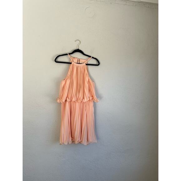 Anthropologie ENDLESS ROSE  Woman  Ariana Pleated Double Layer Dress, Si… - Picture 3 of 11